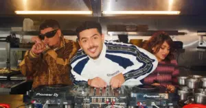 Pedro Sampaio, Cachirula e LOOJAN (Reprodução/@stefflima)
