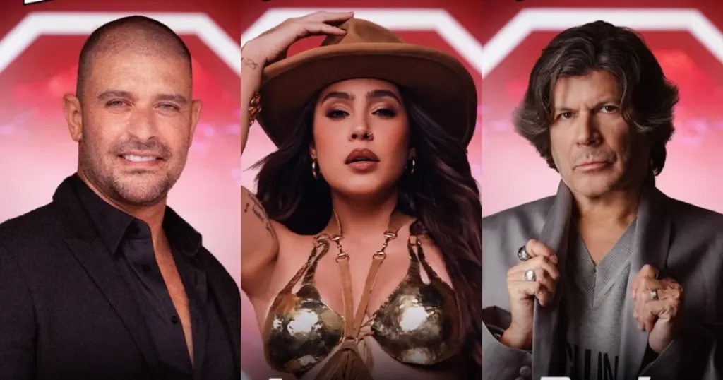 Diogo Nogueira, Lauana Prado e Paulo Ricardo são os novos técnicos do The Voice Brasil 2026