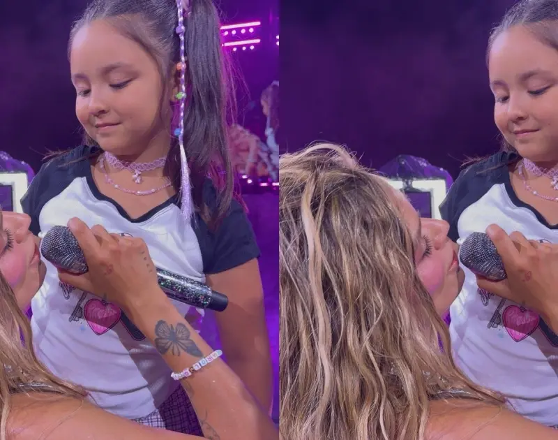 Karol G atende fã mirim com hit de Shakira e recebe agradecimento de pai