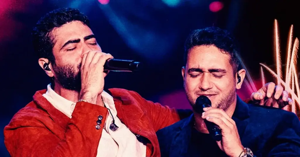 Henrique e Juliano lotam estádio e levam filhos ao palco; vídeo 1 Henrique e Juliano (reprodução Instagram)