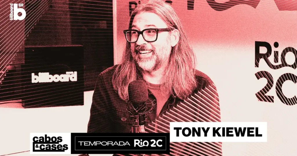 Tony Kiewel fala sobre catálogo e conexão com o Brasil no 'Cabos e Cases' 1 Tony Kiewel no 'Cabos e Cases'
