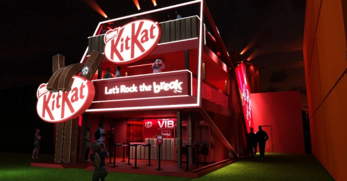 KitKat no Rock in Rio 2026 (divulgação)