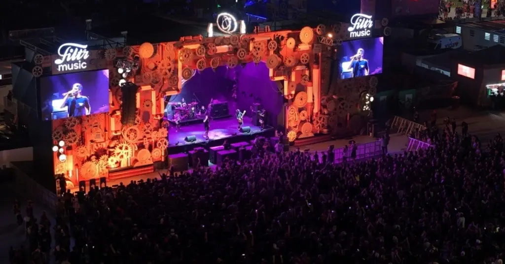Palco Supernova, parceria Filtr Music Brasil e Rock in Rio (divulgação)
