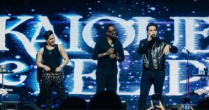 Kaique e Felipe estreiam turnê 'Origens' em show em São Paulo 2 Kaique e Felipe com Mumuzinho (Laura Carvalho/ Villa Country)