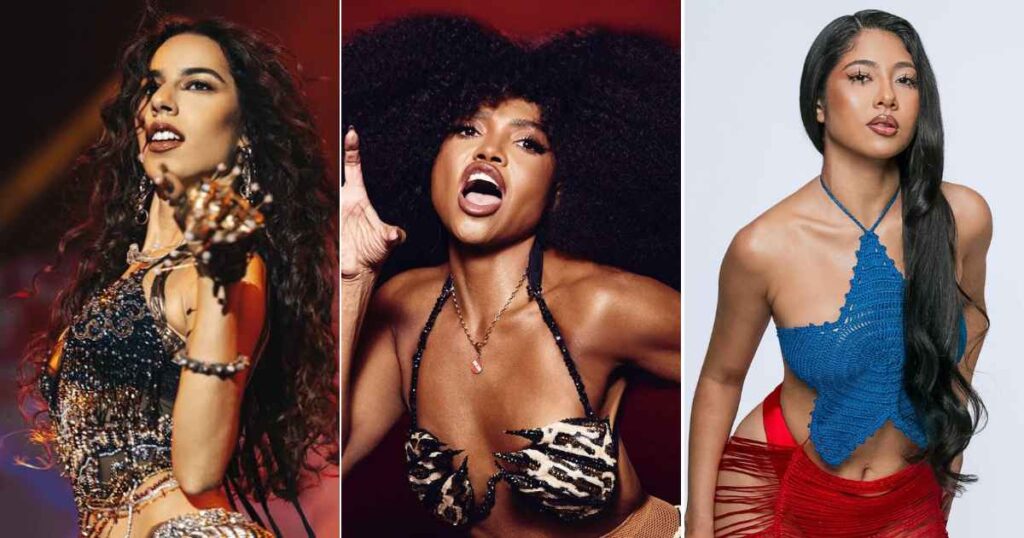 Marisa Sena, Gaby Amarantos e Zaynara são atrações do Amazônia Pop (Reprodução)