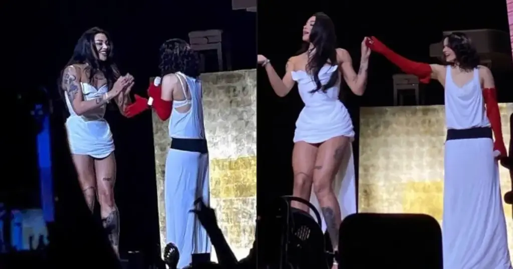 Pabllo Vittar e Rosalía no RJ