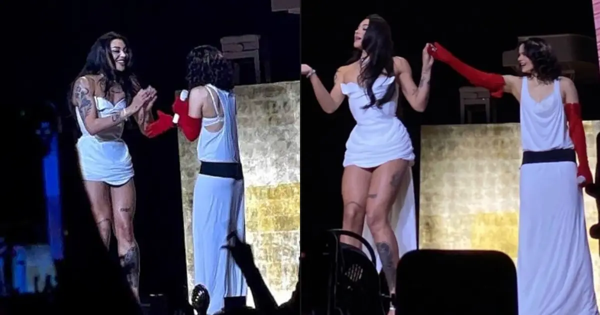 Pabllo Vittar e Rosalía no RJ