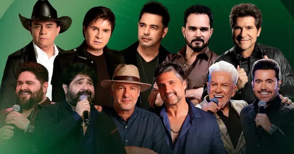Gigantes do sertanejo se unem para show no Festival Histórias, em SP (Divulgação)