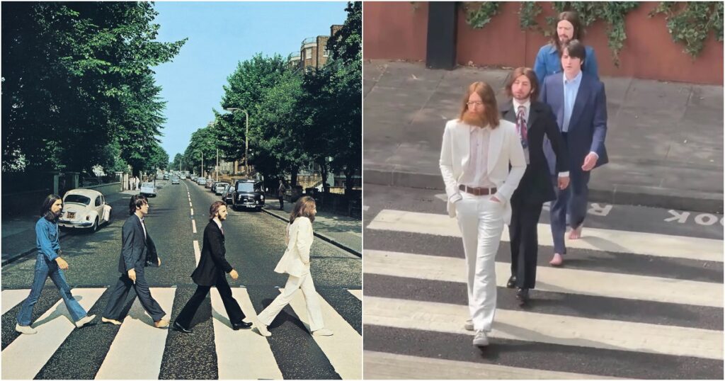 Paul Mescal, Joseph Quinn, Barry Keoghan e Harris Dickinson interpretam os Beatles