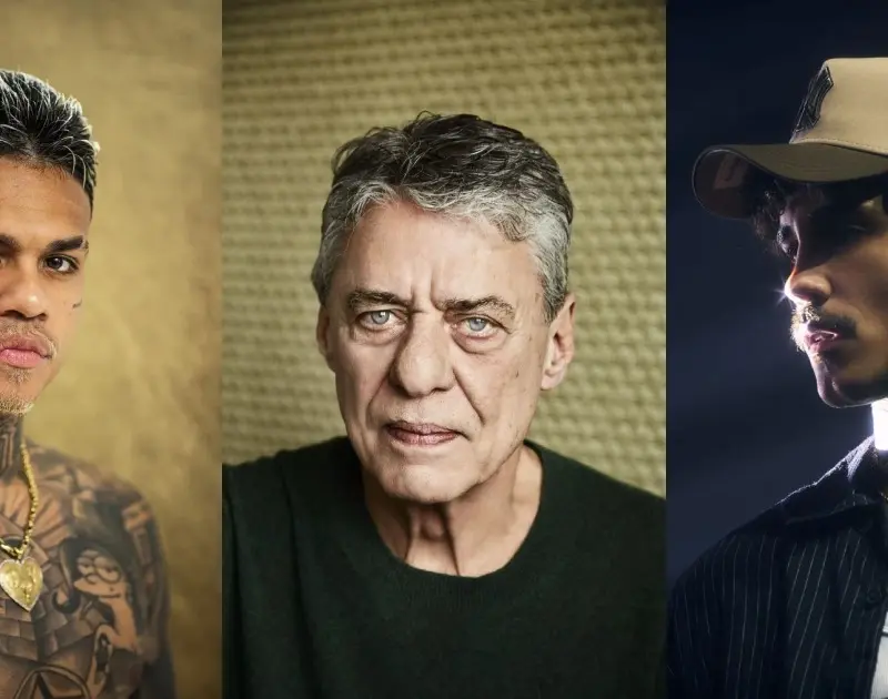 Cabelinho, Livinho e Don L cantam Chico Buarque em álbum de releituras