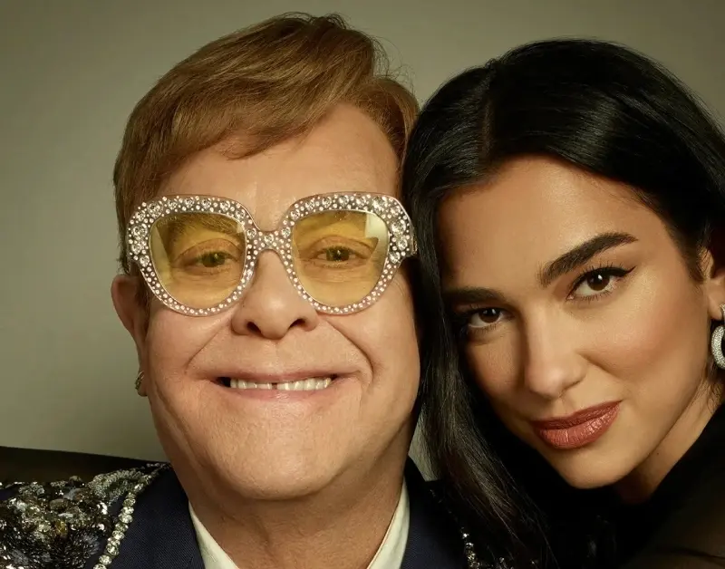 Elton John explica origem secreta de ‘Cold Heart’ com Dua Lipa