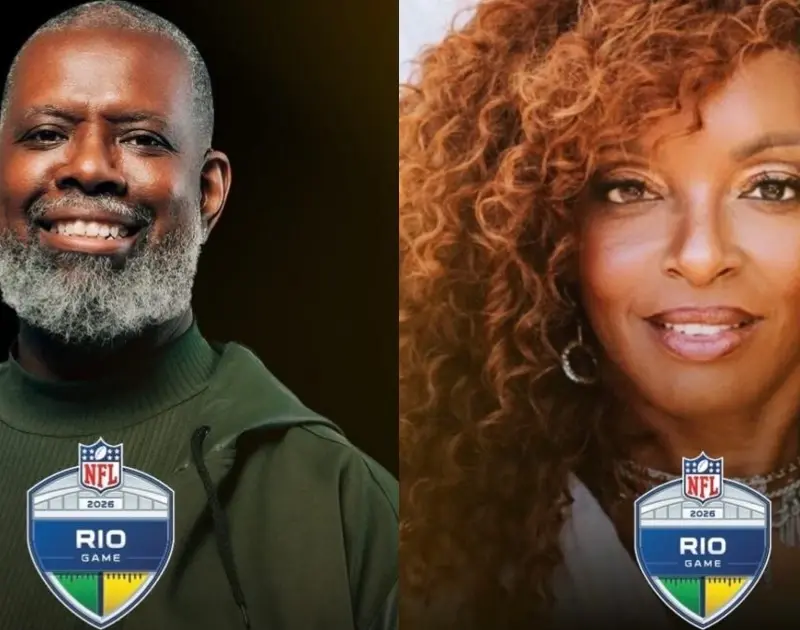 Péricles vai cantar o hino nacional no NFL Rio Game 2026 no Maracanã