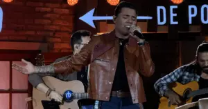 Felipe Araújo grava audiovisual em Barretos (Universal Music/Divulgação)