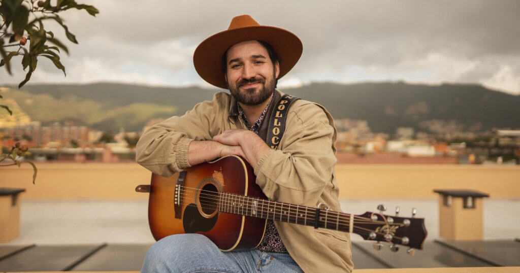 O cantor australiano Aaron Pollock / Divulgação
