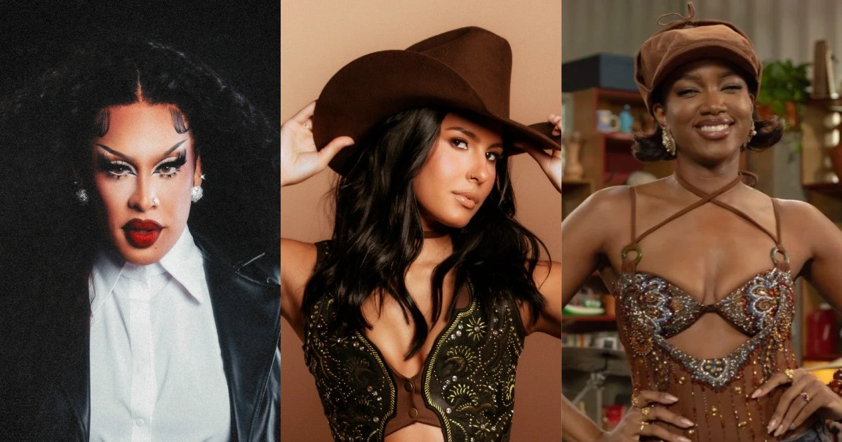 Lineup do Sou Manaus conta com Ana Castela, Gloria Groove e Iza (Divulgação/Rodolfo Magalhães/Ariela Bueno)