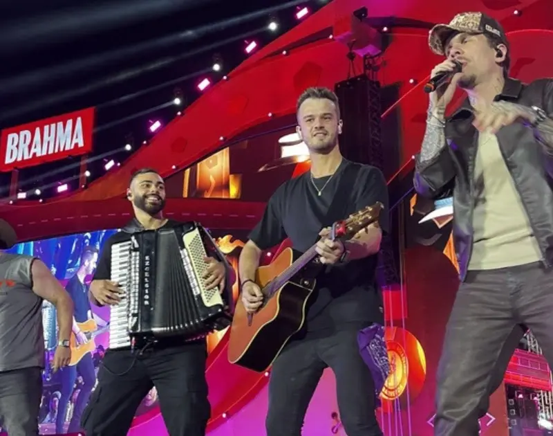 Em Barretos, Felipe e Rodrigo falam sobre novo DVD: ‘Maior da carreira’