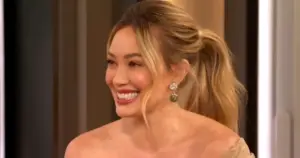 Hilary Duff no The Drew Barrymore Show (Divulgação/Youtube)