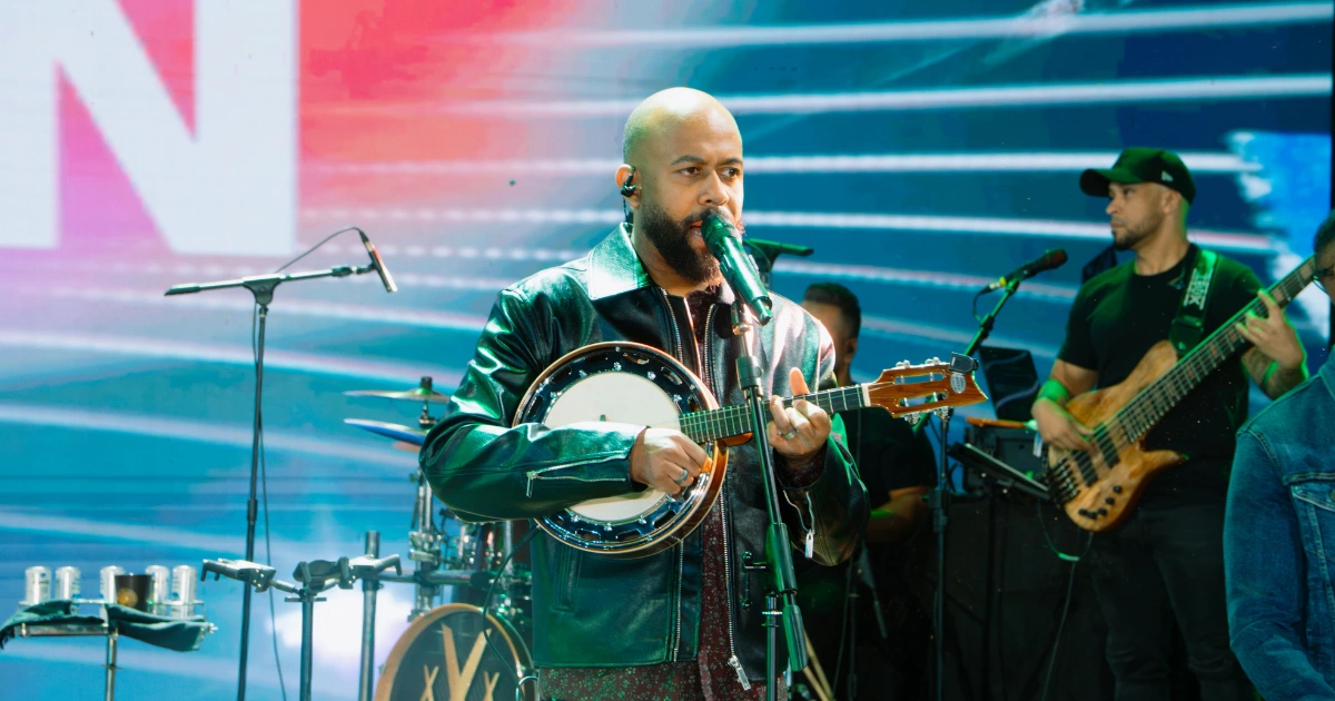 Turma do Pagode grava DVD em Barretos (Divulgação)