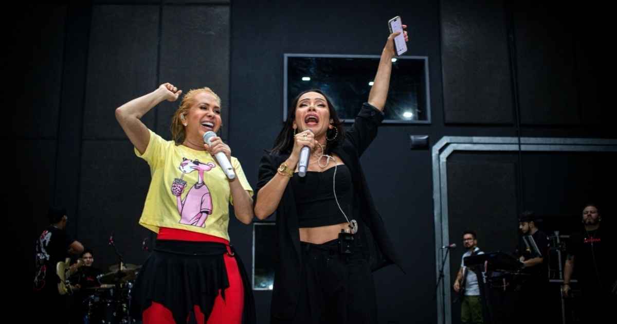 Joelma e Viviane Batidão (Reprodução: Laís Eva)