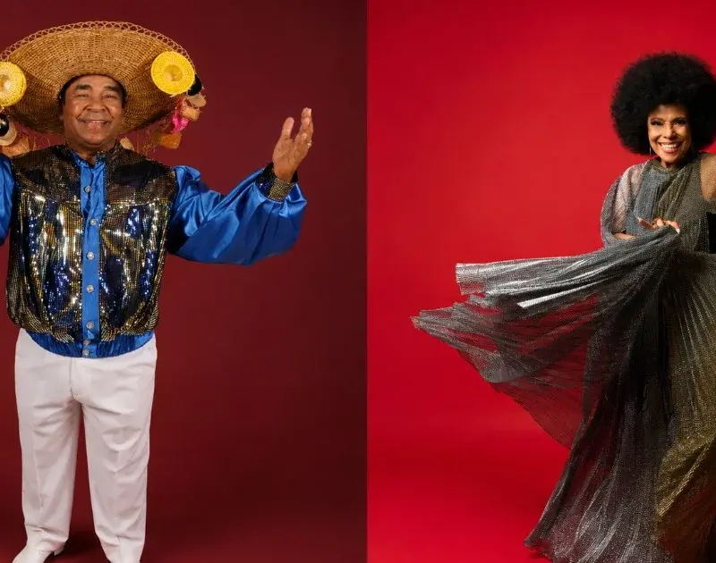 Dia do Carimbó: Pinduca e Eliana Pittman se apresentam juntos no Festival Psica