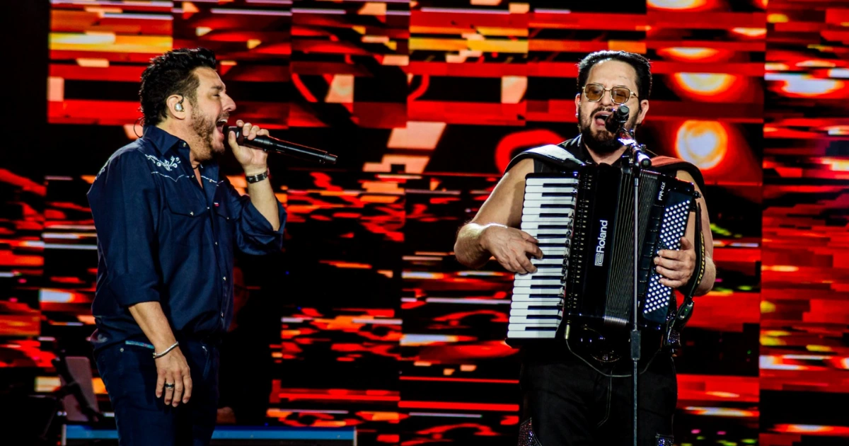 Bruno & Marrone abrem os shows do Palco Estádio (Crédito Thaís Ministro)