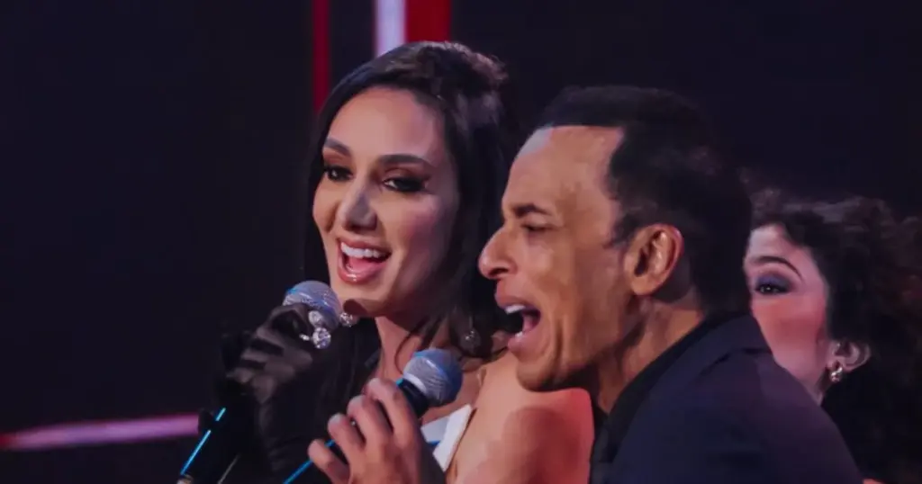 Marina Elali e Jon Secada (Reprodução/Instagram)