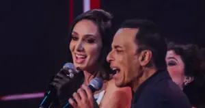 Marina Elali e Jon Secada (Reprodução/Instagram)