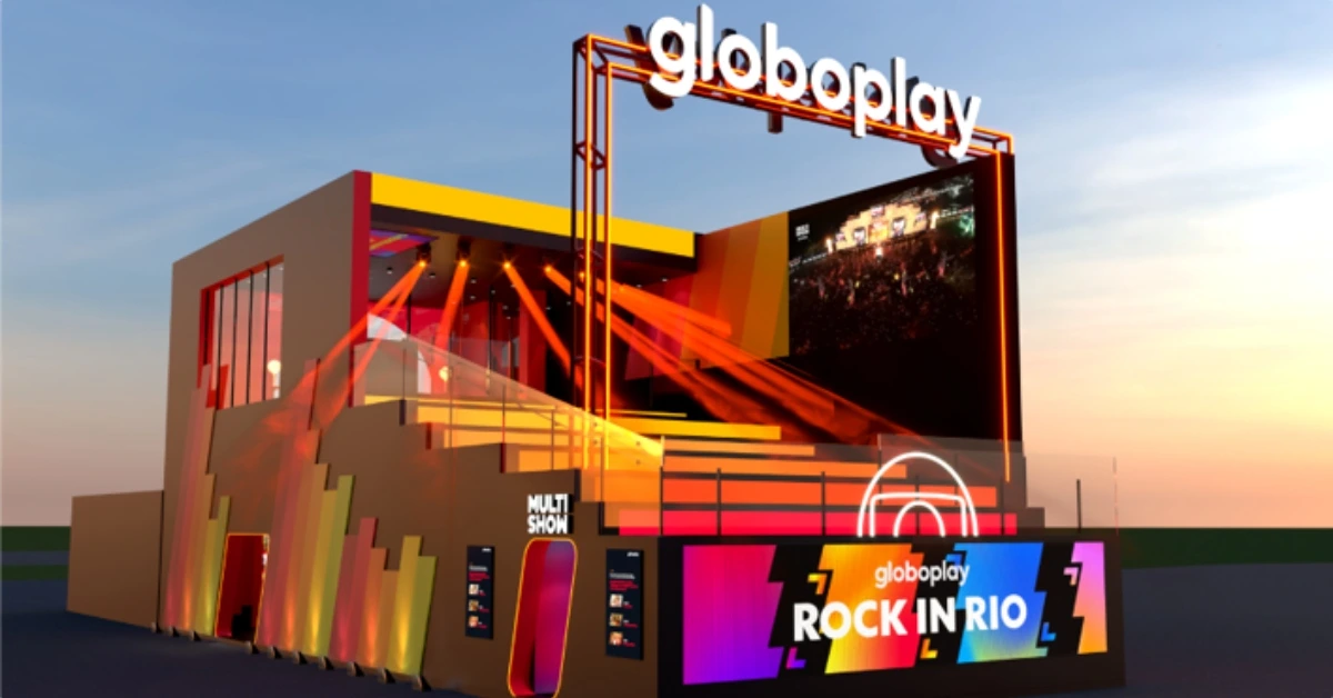 Rock in Rio 2026: 5 palcos e mais de 120 shows ganham transmissão 2 Arquibancada Globoplay no Rock in Rio 2026 (divulgação)