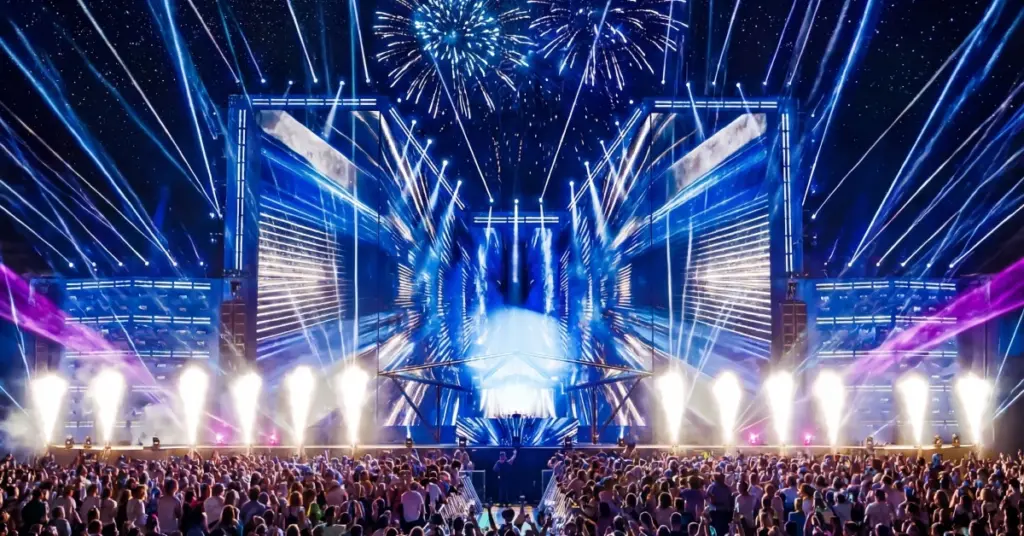 Design do New Dance Order no Rock in Rio 2026 (divulgação)