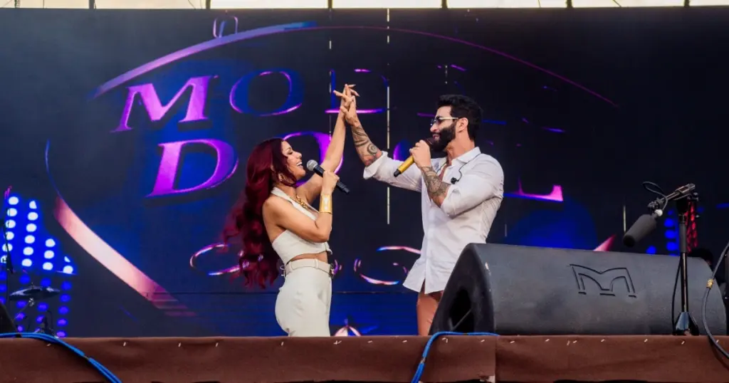 Priscila Senna e Gusttavo Lima