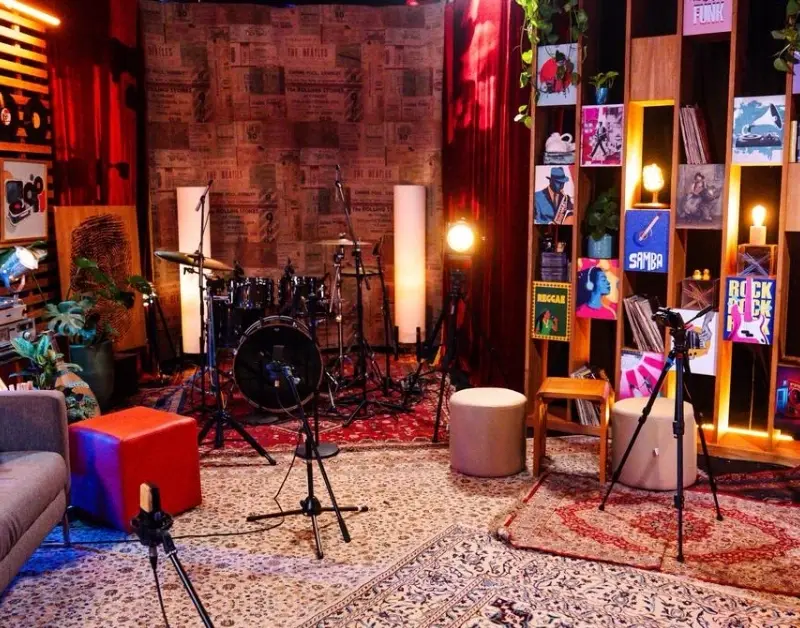 Estúdio Globo / Globo Sessions (Nara Roboredo / Divulgação Globo)