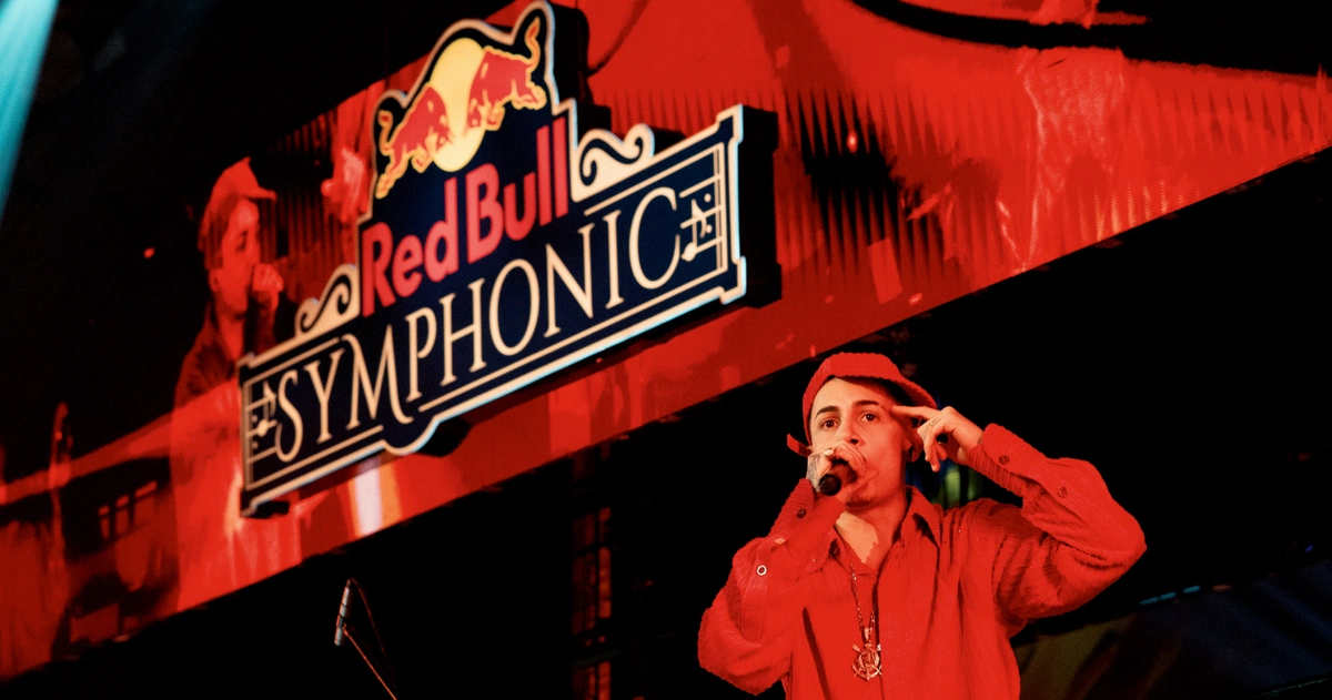 MC Hariel e Red Bull Symphonic (Divulgação)