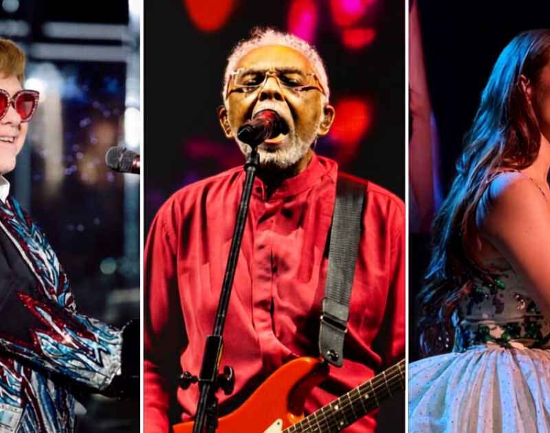 Elton John, Gilberto Gil e Laufey são os headliners do dia 7 de setembro no Rock in Rio (Reprodução)