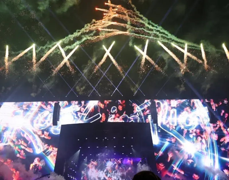Palco do Rock in Rio 2026 (Reprodução_ Daniel Pinheiro/BrazilNews)