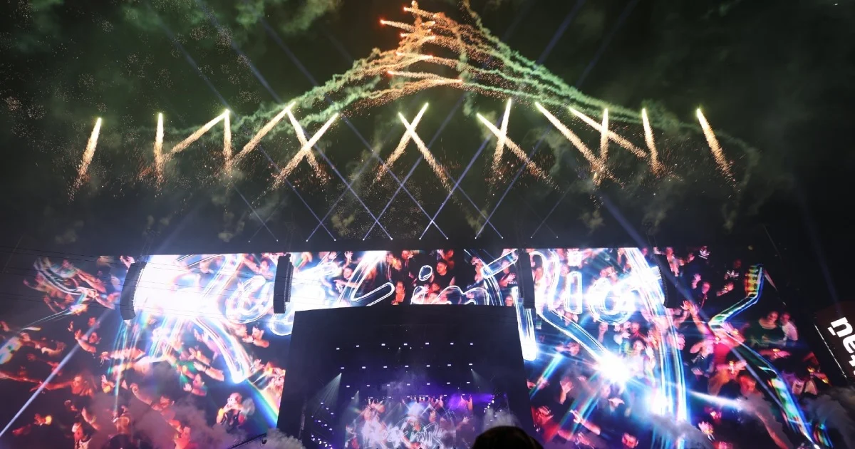 Palco do Rock in Rio 2026 (Reprodução_ Daniel Pinheiro/BrazilNews)