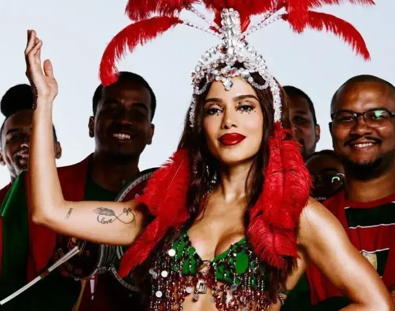 Anitta, nova rainha de bateria da Grande Rio (Divulgação)