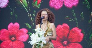 Vanessa da Mata canta no palco Sunset no quarto dia de Rock in Rio (André Moreira/BrazilNews)