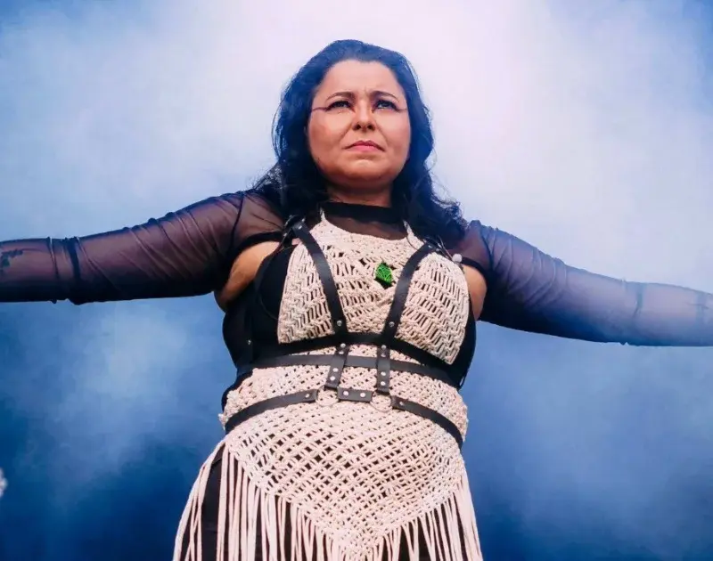 Rhegia no Rock in Rio 2026 (Reprodução/Rock in Rio)
