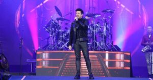 Roupa Nova se apresenta no palco Sunset do Rock in Rio (Daniel Pinheiro/BrazilNews)