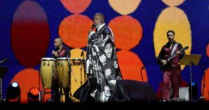 Pericles canta Motown no Palco Sunset do Rock in Rio (Daniel Pinheiro/BrazilNews)
