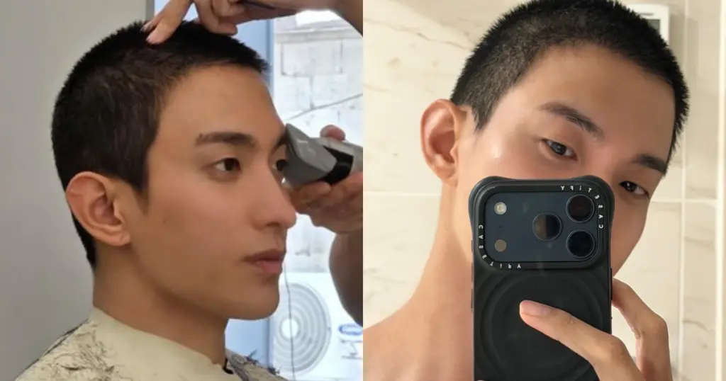 DK, do SEVENTEEN, alista-se (Reprodução)