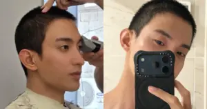 DK, do SEVENTEEN, alista-se (Reprodução)