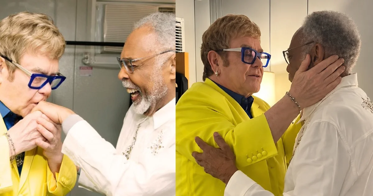 Elton John chama Gilberto Gil de ‘lenda' no Rock in Rio 2026