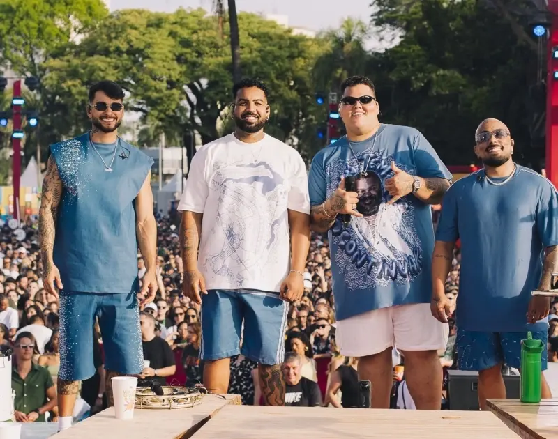 Menos É Mais promete mais de 4 horas de pagode em São Paulo