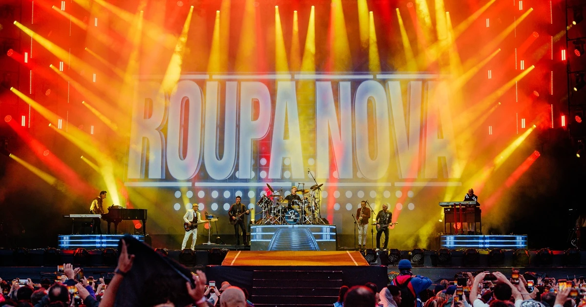 Roupa Nova no Rock in Rio 2026 (Divulgação)