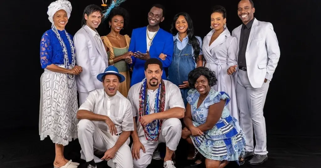 Elenco do Musical de Neguinho da Beija-Flor (Divulgalção)