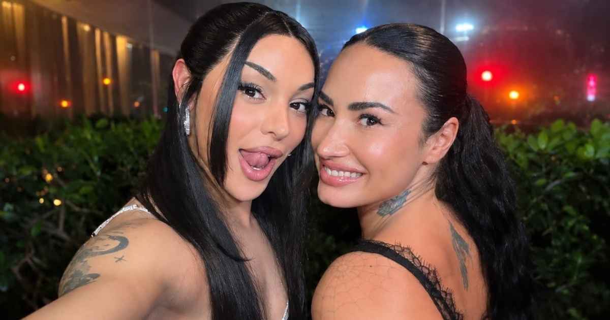 Pabllo Vittar e Demi Lovato juntas no Rio de Janeiro (Pabllo Vittar)