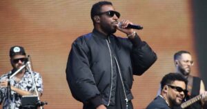 Show de Criolo, Amaro Freitas e Dino d’Santiago no Palco Sunset do Rock in Rio (André Moreira/Brazil News)