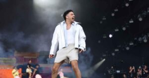 Pedro Sampaio durante show no Palco Mundo do Rock in Rio (Daniel Pinheiro/BrazilNews)