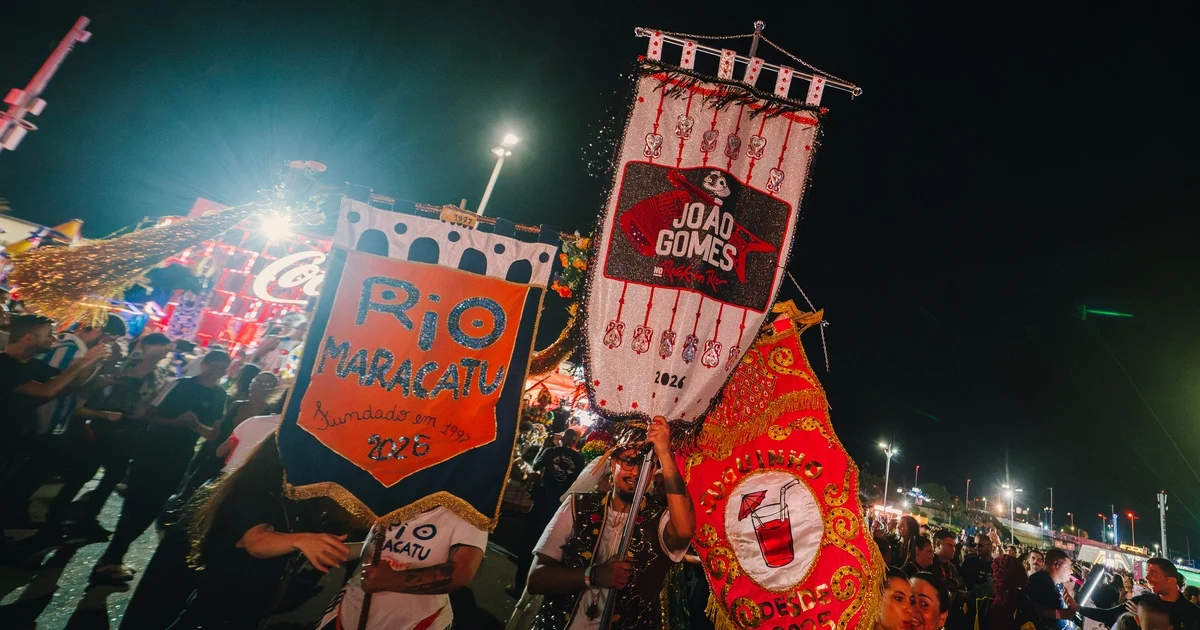 Cortejo de João Gomes no Rock in Rio 2026 (Divulgação)